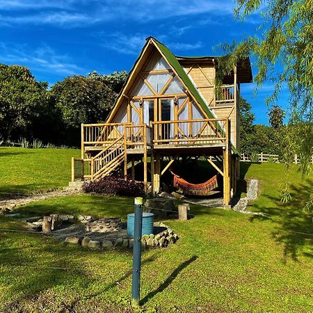 Glamping La Herradura Santa Rosa de Cabal Εξωτερικό φωτογραφία