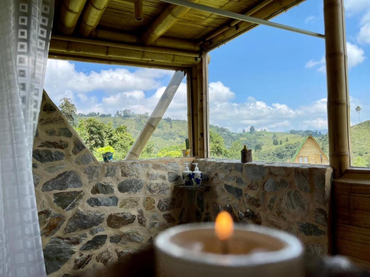 Glamping La Herradura Santa Rosa de Cabal Εξωτερικό φωτογραφία