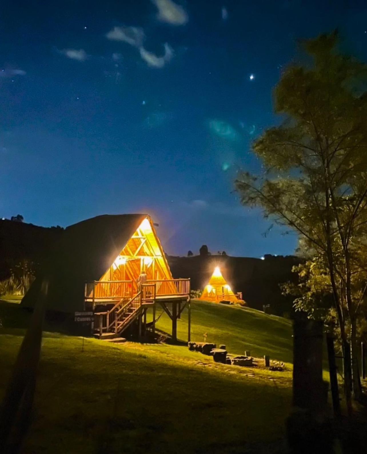 Glamping La Herradura Santa Rosa de Cabal Εξωτερικό φωτογραφία