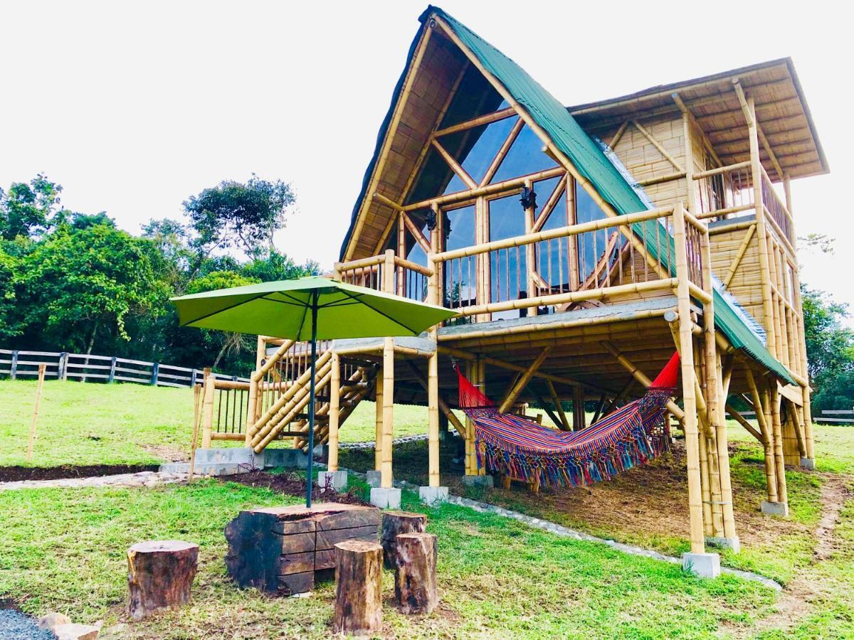 Glamping La Herradura Santa Rosa de Cabal Εξωτερικό φωτογραφία